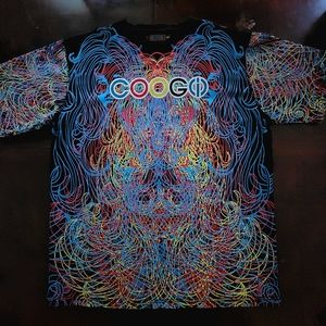 Coogi Multicolored Shirt Mens XXXL